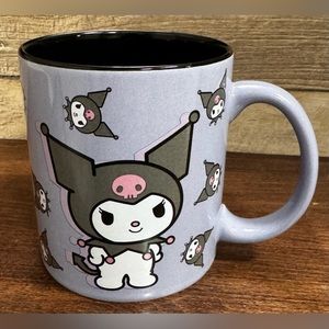 Silver Buffalo Sanrio Kuromi Purple Ceramic Mug | Holds 20 Ounces - NEW
